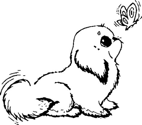 Flamingo coloring page from flamingos category. Cute Puppy Coloring Pages - Get Coloring Pages