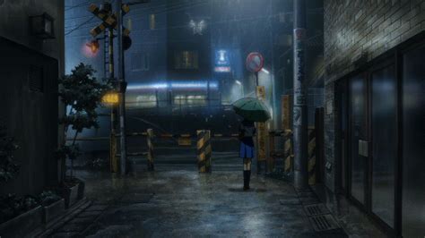 Anime Rain  Wallpaper I Would Like To Say I Appreciate This Website