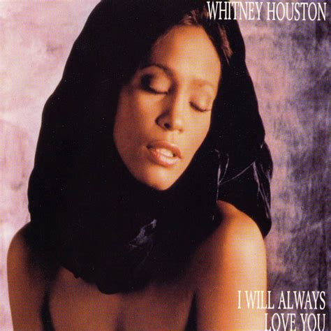 Carátula Frontal de Whitney Houston I Will Always Love You Cd Single