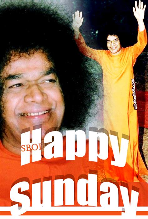 Happy Sunday Sathya Sai Baba Wallpaper Picture Photo Image Sboi