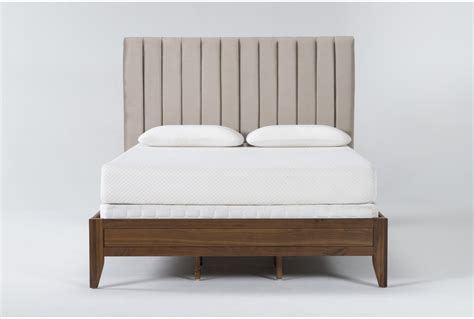 Magnolia Home Monroe Eastern King Velvet Upholstered Panel Bed By