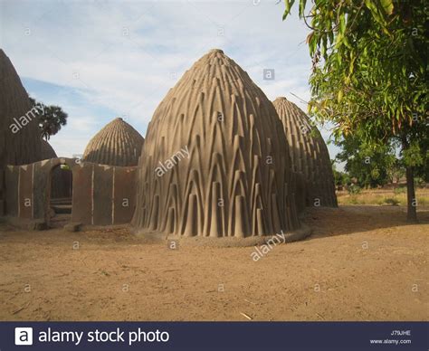 Africa Traditional African Style Of Construction Architecture Stock
