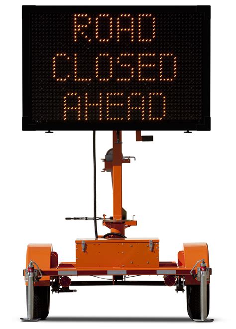 Portable Solar Powered Message Boards National Trench Safety