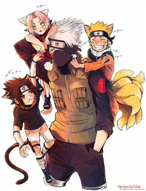 Team 7 Naruto Image 2058404 Zerochan Anime Image Board