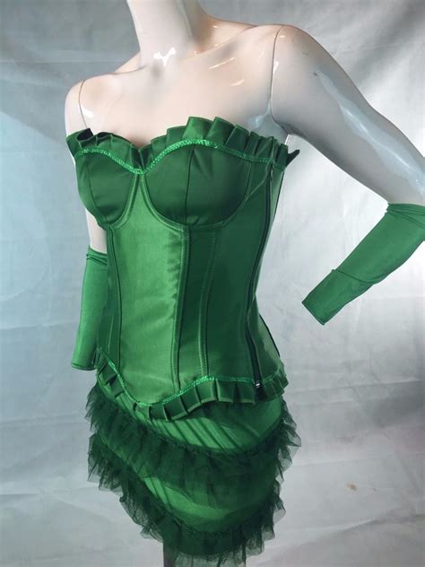 Poison Ivy Vixen Adult Corset Costume Costume Rebel