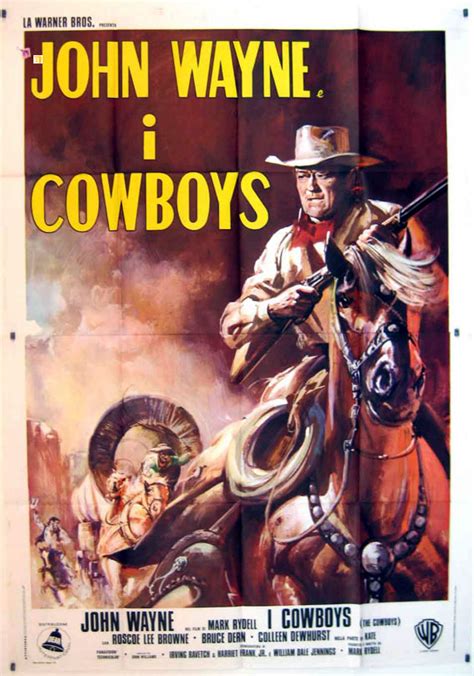 John Wayne I Cowboys Movie Poster The Cowboys Movie Poster