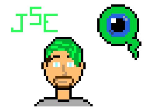 Jacksepticeye Pixel Art By Partakeofdafruit On Deviantart