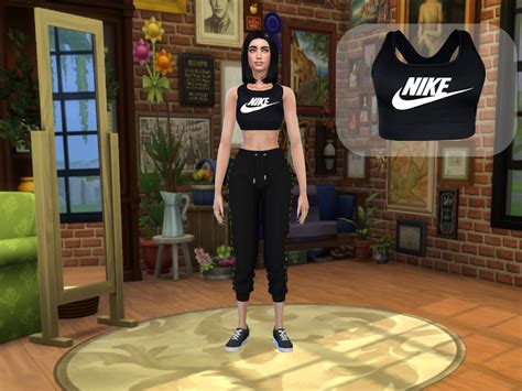 The Sims Resource Nike Top Spa Day Needed