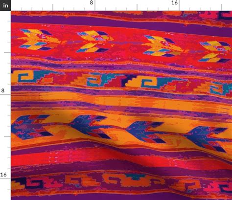 Southwest Native American Arrows Fabric Spoonflower