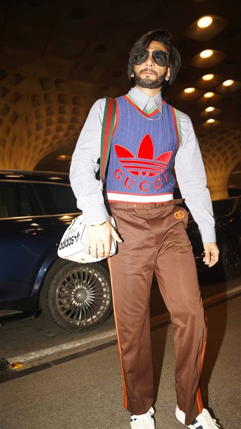 Ranveer Singh Makes A Bold Fashion Statement At Airport Theprint Anifeed