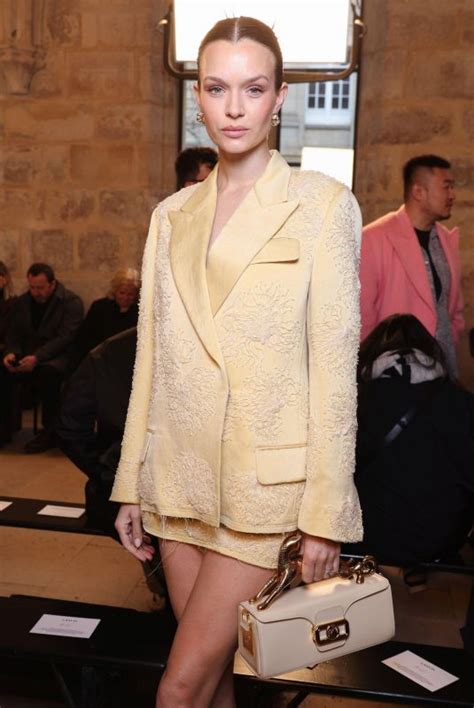 Josephine Skriver At Lanvin Fashion Show At Paris Fashion Week 0305