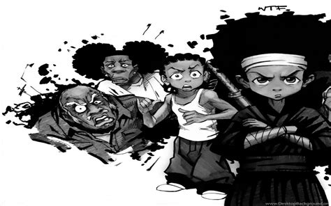 Boondocks Hitting The Folks Wallpapers Wallpapers Most Popular