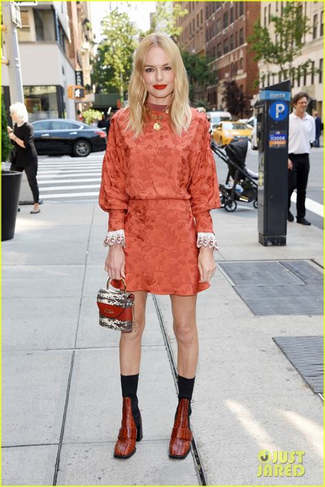 Kate Bosworth Wows In Orange Floral Dress For I Land Promo Photo 4351233 Kate Bosworth