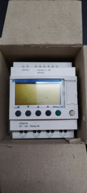 Sr3b101bd Schneider Modular Smart Relay Zelio Logic 10 Io 24 V Dc