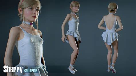 Resident Evil 2 Sherry Birkin Outfit Файлы патч демо Demo моды