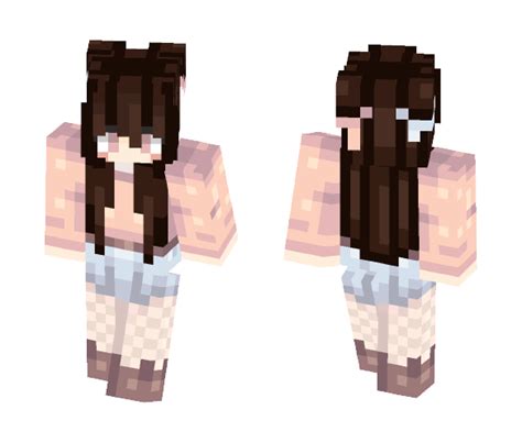 Download Dark Hair Cute Girl Minecraft Skin For Free Superminecraftskins