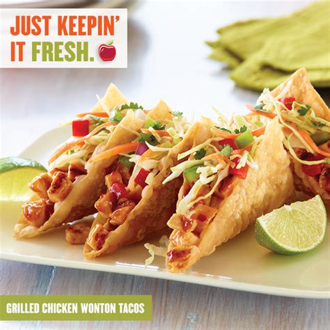 A celebration of flavor, this dish delivers on every level. Applebee's on | Wonton tacos, Applebees recipes, Chicken ...