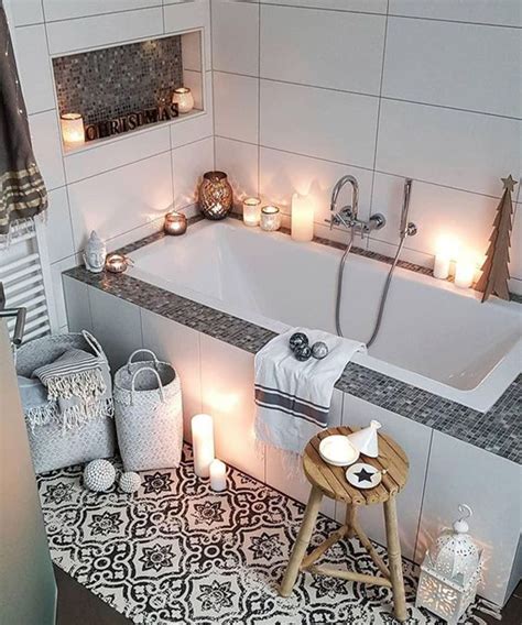 See more ideas about bathroom, bathroom decor, bathroom design. relaxing-bathroom-decor-with-candle-lights | HomeMydesign