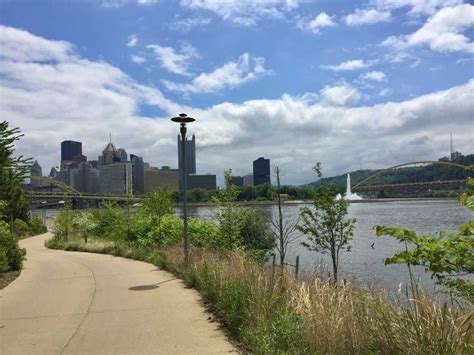 North Shore Riverfront Trail 144 Miles In Pittsburgh Pa At Three
