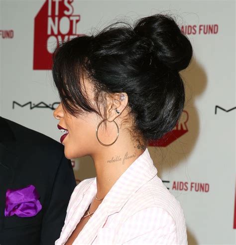 Rihanna Neck Tattoo Rihanna Neck Tattoo Neck Tattoo Rihanna Tattoo