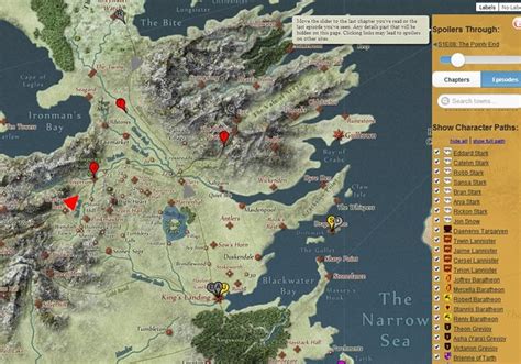 Interactive Map Of Westeros Malaybuit