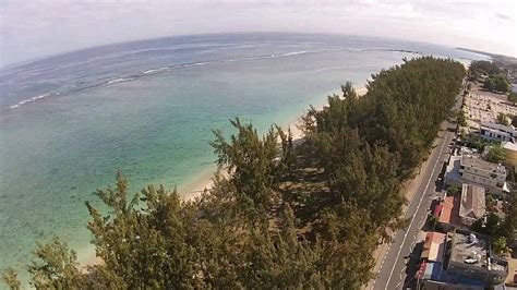 Drone Views Of Coastal Road Flic En Flac Mauritius Youtube