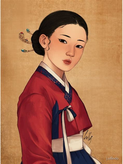 Hanbok Art Print For Sale By Lullindo Redbubble
