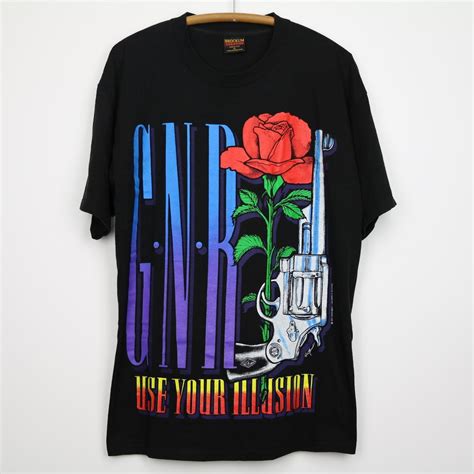 vintage guns n roses use your illusion tour shirt 1993 tour shirt metal t shirts shirts
