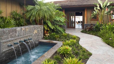 1920x1080 Beautiful Hawaiian Zen Garden With Waterfall And Pond Hawaii
