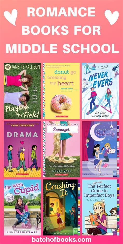 13 Clean Middle School Romance Books For Young Teens Batch Of Books