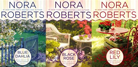 Nora Roberts In The Garden Trilogy In Large Trade Paperback Editions