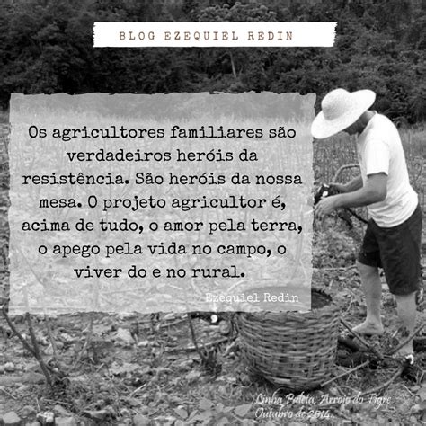 Citações Sobre Agricultura Familiar