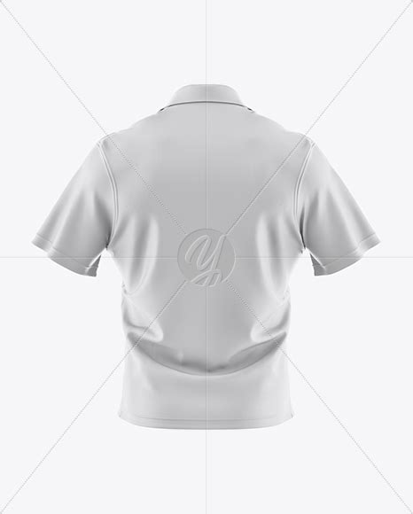 Download Men's Polo HQ Mockup - Back View in Apparel Mockups on ...