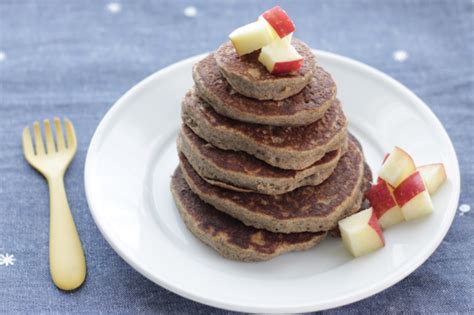 Super Yummy Kid Breakfast Fluffy Applesauce Pancakes