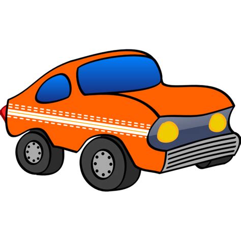 Orange Cartoon Car Png Svg Clip Art For Web Download Clip Art Png
