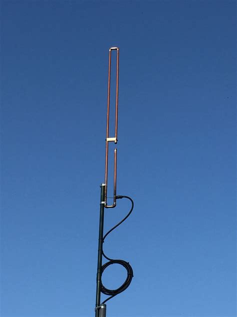 this is my home brew 2 meter slim jim antenna i am pleased with its performance k8pwr ham