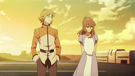 Pidge Katie And Her Brother Matt Holt Before The Launch Of The Kerberos Mission From Voltron