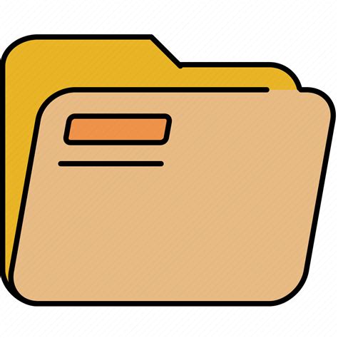 File Folder Interface Open Icon Download On Iconfinder