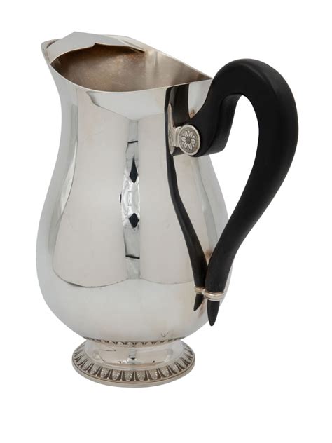 Christofle Malmaison Silver Plated Water Pitcher In Silber Modesens