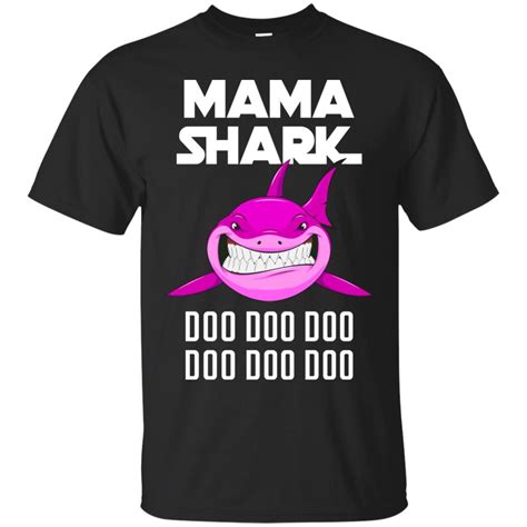 Mama Shark Doo Doo Doo Funny Unisex Tshirt