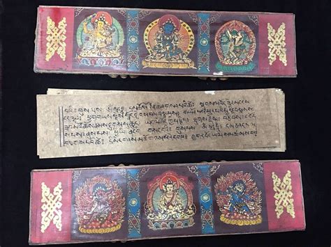 Tibetan Buddhist Jeweled Prayer Mantra Book With Inspiratori