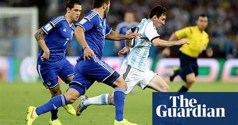 World Cup 2014 Argentina V Bosnia In Pictures Football The Guardian
