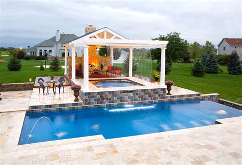 The cost for an in ground pool for your home in ohio depends on the size and style you order. How Much Does an Inground Fiberglass Pool Cost? - Leisure Pools USA