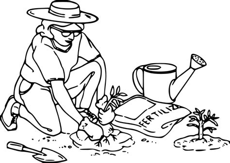 Gardening Gardener Planting Free Vector Graphic On Pixabay