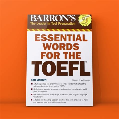 Jual BARRONS ESSENTIAL WORDS FOR THE TOEFL Shopee Indonesia