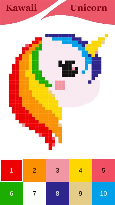 Pixel Dibujos De Unicornios Kawaii Faciles Es Una Expresi N Muy