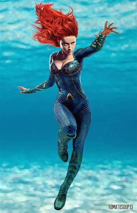 Amber Heard Mera Aquaman 2 By Tomatosoup13 Dc Comics Art Aquaman Superhero Characters