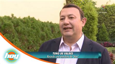 ¡toño De Valdés Gana Batalla Con Ex Productor De Hoy 20añosdehoy