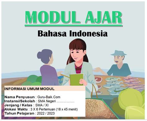 Modul Ajar Bahasa Indonesia Kelas Kurikulum Merdeka Belajar Cp The