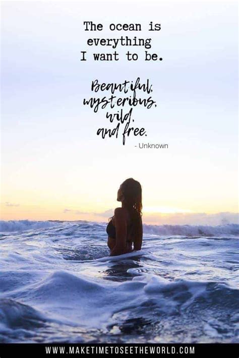 85 Beautiful Ocean Quotes And Ocean Captions With Pics Ocean Quotes